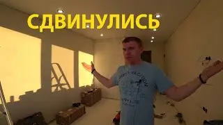 ЖИДКИЕ ОБОИ В ГАРДЕРОБНОЙ! Натяжной потолок а гостиной!