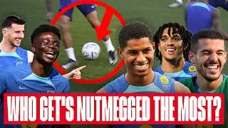 ''He Doesn't Move!'' | Three Lions Debate Who Gets Nutmegged The Most & The Best And Worst At Rondos