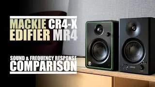 DSAUDIO.review ||  Edifier MR4 vs Mackie CR4-X  || sound.DEMO