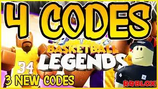 ✅3 NEW CODES✅4 WORKING CODES for 🏀BASKETBALL LEGENDS🏀  Roblox 2024 🏀 Codes for Roblox TV