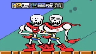 NEW & OLD PAPYRUS TEAM UP IN SURVIVAL MODE | FUNNY GAMING