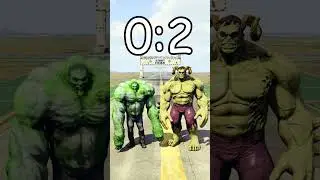 ZOMBIE HULK vs DEVIL HULK in GTA 5! (BATTLES) 