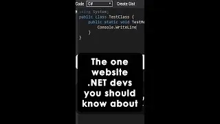 A website every .NET developer should be aware of #Shorts