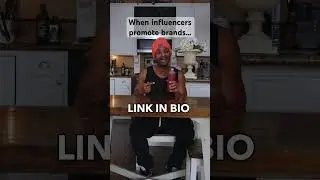 When influencers promote brands