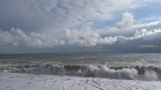 Видео черного моря в шторм. Black sea movie
