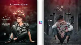 PicsArt broken heart photo editing trick | PicsArt photo editing | urban editz