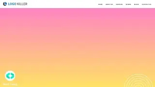 Create HTML Portfolio Header | Website Header UI Design in 2024 | CSS Tutorials for Beginners