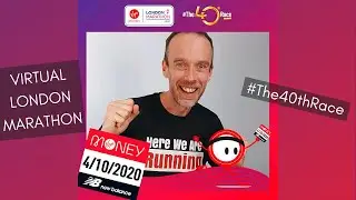 VIRTUAL LONDON MARATHON 2020 | Race VLOG | Here We Are Running