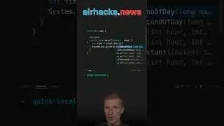 The Easiest Way To "Create" Time #java #shorts #coding #airhacks