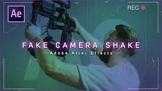 How to FAKE CAMERA SHAKE with WIGGLE expression !! After Effects Tutorial