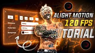 120 FPS PROJECT ALIGHT MOTION || TUTORIAL 2024 || VECTOR_99