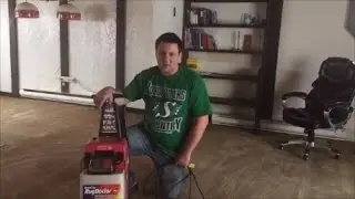 Чистим ковролин с помощью Rug Doctor