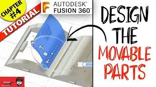 3D print in place moving parts  ** Chapter 4 ** Fusion360 Tutorial 2019