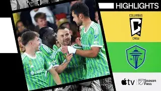 Columbus Crew vs. Seattle Sounders FC | Rusnák Hat Trick! | September 7, 2024