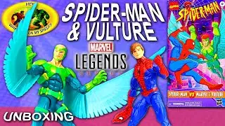 UNBOXING - Marvel Legends - SPIDER-MAN & VULTURE - Hasbro - Action Figure - Pulse Exclusive Two Pack