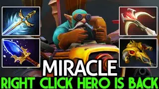 MIRACLE [Gyrocopter] Bring Right Click Hero is Back Aggressive Plays Dota 2