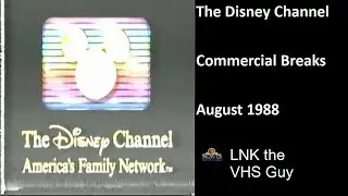 The Disney Channel Commercials | 8/28/1988