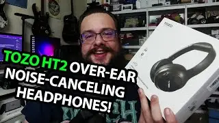 TOZO HT2 Over-Ear Noise-Canceling Headphones!