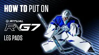 How To Put On R/G7 Leg Pads | Warrior Goalie