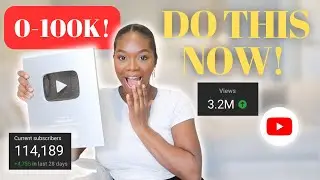 HOW TO: 100K SUBSCRIBERS IN 90 DAYS OR LESS! **Step-by-Step to Grow Your Youtube Channel**