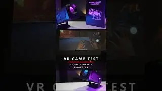 Xgody Gimbal 5 projector : VR gaming test