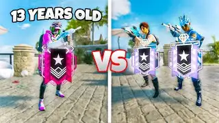 13 Year Old Champion VS 2 Of Every Rank Until He Loses In Rainbow Six Siege