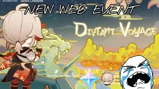 NEW WEB EVENT in Genshin impact - Distant voyage | Link in description  