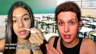 Ela repetiu de ano pra virar TIKTOKER
