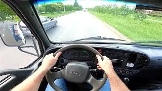 2011 Hyundai HD78 3.9L 140 POV TEST DRIVE