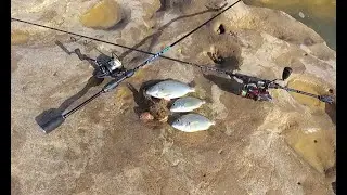 Морская рыбалка с сыном в Береговом.