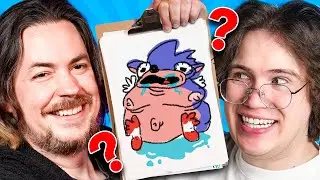 We Tried DRUNK Drawing with Egoraptor