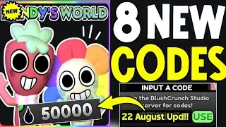 💥August New!!💥Dandys World August Codes 2024 - New Codes Dandys World Roblox Codes