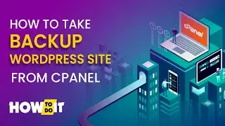 How to take backup WordPress site from cpanel 2024 | Skill Wave