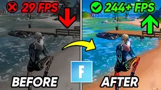 How To Boost FPS and Fix FPS Drops In Fortnite Season 4! ✅ (Fortnite Ultimate FPS Boost Guide) 2022