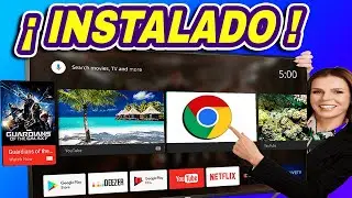 Como instalar google chrome en android tv | 2023-2024-2025 |METODO ÚNICO