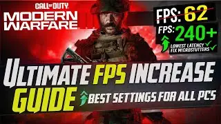 🔧 MODERN WARFARE 3: Dramatically increase performance / FPS with any setup! MW3 Best settings 📈✅