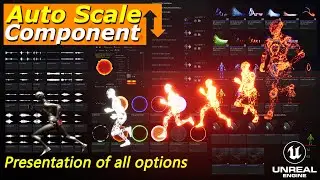 04 - Scale Player Component - Presention of all options in Unreal Engine 5