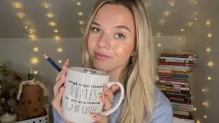 ASMR Gilmore Girls Roleplay 🍂 Rory & Paris Study Session ☕️📓