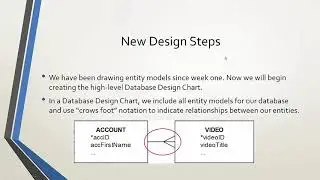 F2017 Database Essentials (Week 5) - Part 1 - One-to-Many Intro Lecture