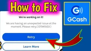 we just had an unexpected issue gcash? Gcash app login problem today? were working on it Fix gcash