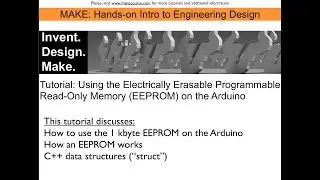 Tutorial: Using the Arduino EEPROM for Long Term Data Storage