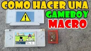 Tutoriales - Como Hacer una Game Boy MACRO con una Nintendo DS Lite Dañada - SUPER EXPLICADO