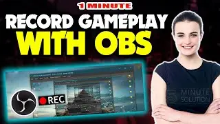 How to record gameplay with obs 2024 (Quick & Easy)