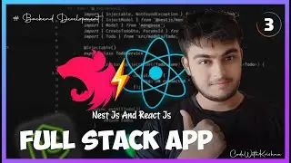 React Js And Nest Js Full Stack App | React Note Book App