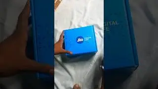 Jio Set Top Box  | Jio Set Top Box With Accesories Unboxing #shorts