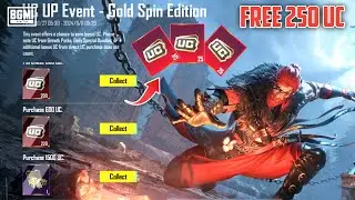 OMG 😍 250+ UC FREE | LIVE PROOF BGMI NEW EVENT | FREE UC EVENT BGMI