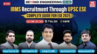 IRMS Recruitment through UPSC ESE | Complete Guide for ESE-2025 | MADE EASY