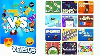 НОВЫЙ СБОРНИК МИНИ ИГР НА ДВОИХ ИГРЫ НА 2Х VERSUS ИГРА ДЛЯ 2 ИХ ОБЗОР ИГРЫ НА АНДРОИД MINI GAMES