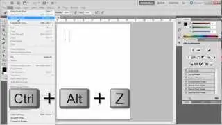 Tutorial: Photoshop's Undo, Steps, and increasing history states.