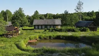 КУПИЛ ХУТОР в ЛЕСУ на КРАЮ БОЛОТА. ХОРОШИЕ НОВОСТИ ПРИХОДЯТ на ПРАЗДНИК. №201